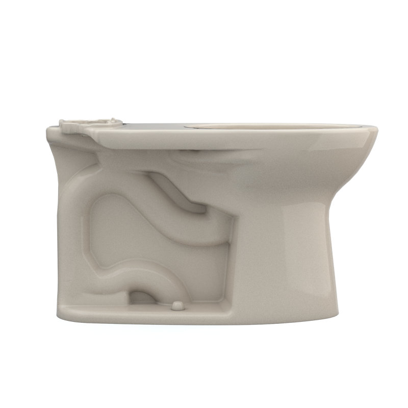 TOTO® Drake® Elongated TORNADO FLUSH® Toilet Bowl with CEFIONTECT®, Bone - C776CEG#03, Bone