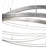 Anillo - Light Matte Clear LED Unique/Statement Pendant