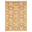 Tapis brun Peshawar Oushak 6 pi 2 po x 8 pi 8 po