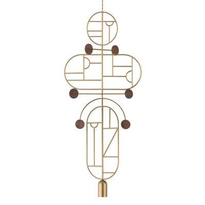 Wooden Dots 1 - Light Pendant