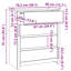 Chest of Drawers with Drawer Drammen Solid Pine wood Storage Home-1318407108