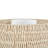 Bernan Boho Bamboo Flush Mount Ceiling Light