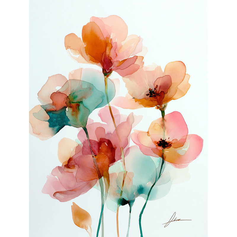 Art sur toile, "Garden Breeze"