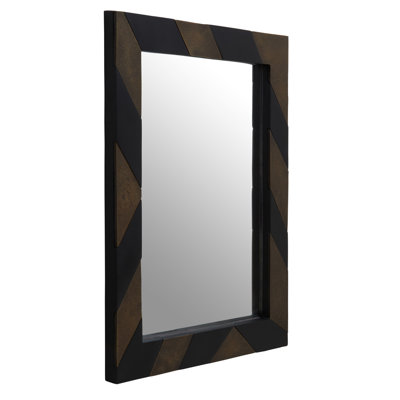 Sigismund Metal Rectangle Wall Mirror