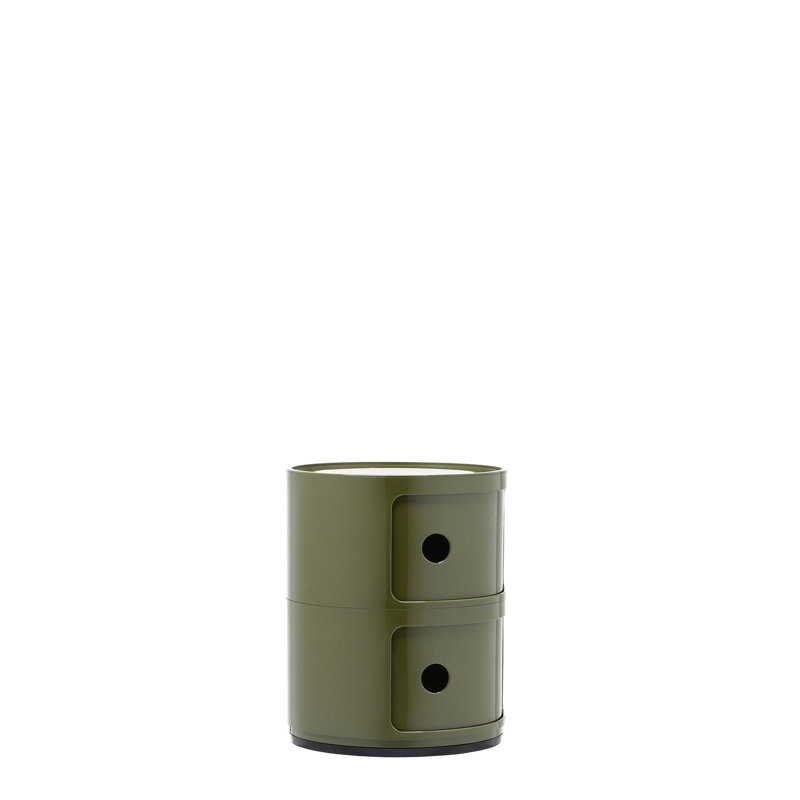 Componibili Round Modular Stacking Units, 2, Green