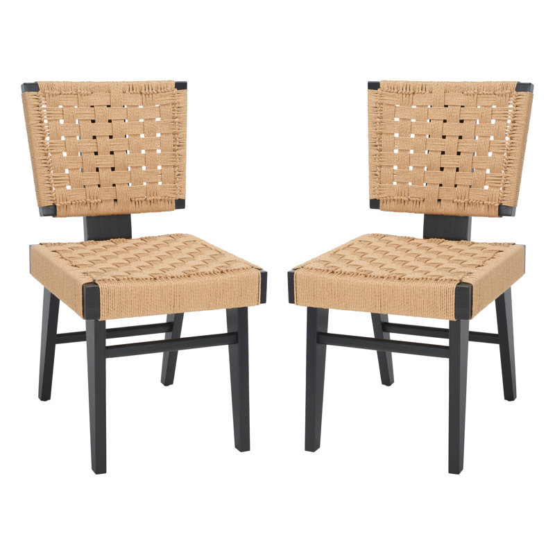 Chaise Alfie, Noir / naturel