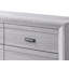 Commode à cinq tiroirs en bois flotté-999967780