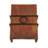 Rustic Lodge Wrought Iron Flush Mounted Sconce-16183300