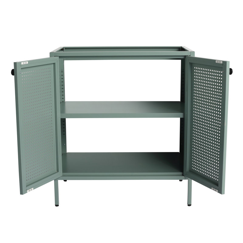 Meuble-lavabo autoportant (à l'exception du lavabo supérieur), Vert menthe