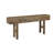 Console cachée en bois massif 84 po