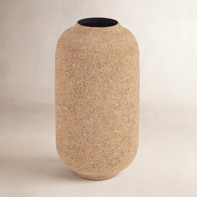 Cork Wrapped Table Vase