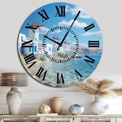 Grèce Serenity In Mykonos - Grèce Horloge murale