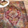 Tapis bleu clair / fuchsia Myia