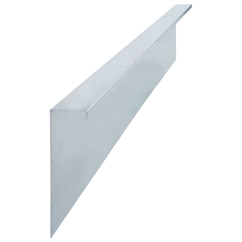 Iseult Dakota Fields White Metal Pet Barrier for Fence Panels, 25cm H x 50cm W x 7cm D