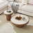Round Nesting Table with sturdy base-1667569157