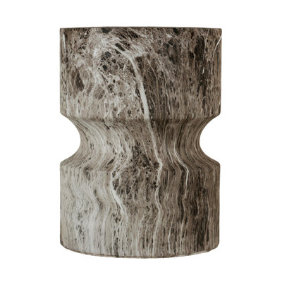 Outdoor End Tables For Patio, Gardenaccent Table Accent Table, Modern Small Round Side Tablefor Outside, Tree Stump Garden Stool Drumtable Indoor And by Corrigan Studio