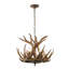 Lustre en bois 6 lumières Dimitri