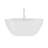 Essence 65-3/8 in. L x 36-1/4 in. W x 23-5/8 in. H Freestanding Acrylic Bathtub-96207771