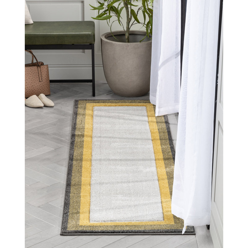 Astrid Geometric Synthetic Area Rug, Runner 67 x 220 cm