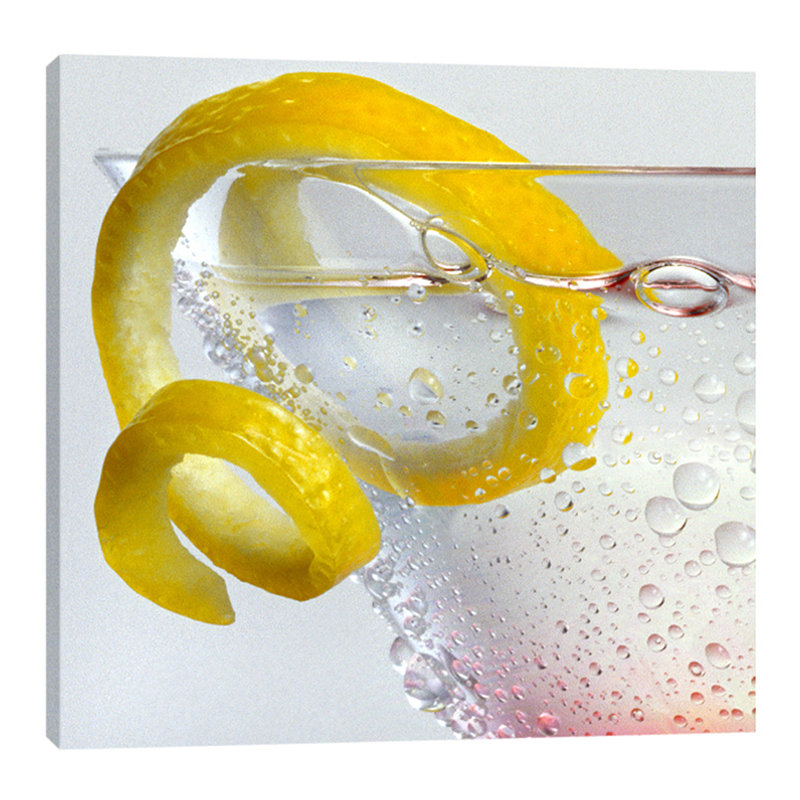 Lemon On Twist by Barry Siedman - Wrapped Canvas Print, 61cm H x 61cm W x 4cm D