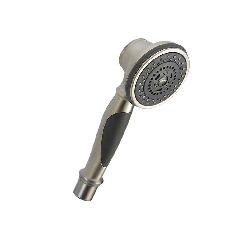 3 Setting Massage/Jet Handheld Shower Head, Stainless