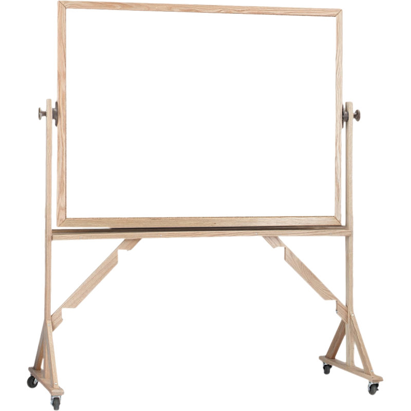 AARCO No Melamine Freestanding Wood, 3' H x 4' L