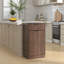 Armoire à poubelle inclinable 10 gallons Woodgrain