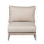 Ensemble de 2 fauteuils de patio Lazy Acacia, sable-1757400103