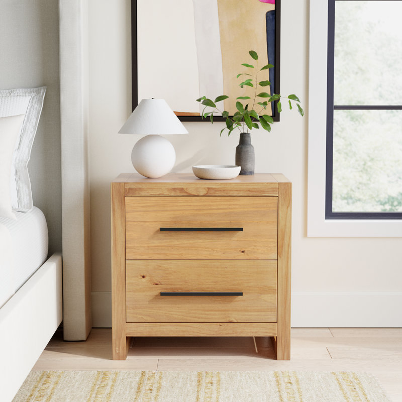 Modica 26" Nightstand, Natural