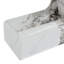 Table basse blanche avec table d'appoint