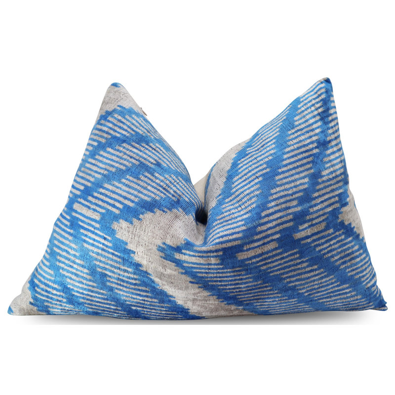 Coussin décoratif géométrique, 16 po x 24 po, Rectangulaire