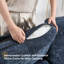 Compact Two-Person Soft Velvet Chenille Sofa Bed Without Footrest-676940143