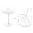 4 - Person Pedestal Dining Set-1980271895
