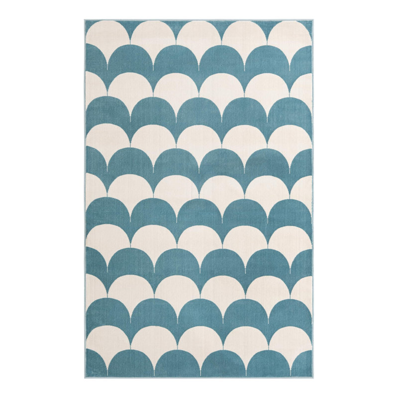 Unique Loom Arches Whimsy Kids Rug, Rectangle 5'3" x 8'