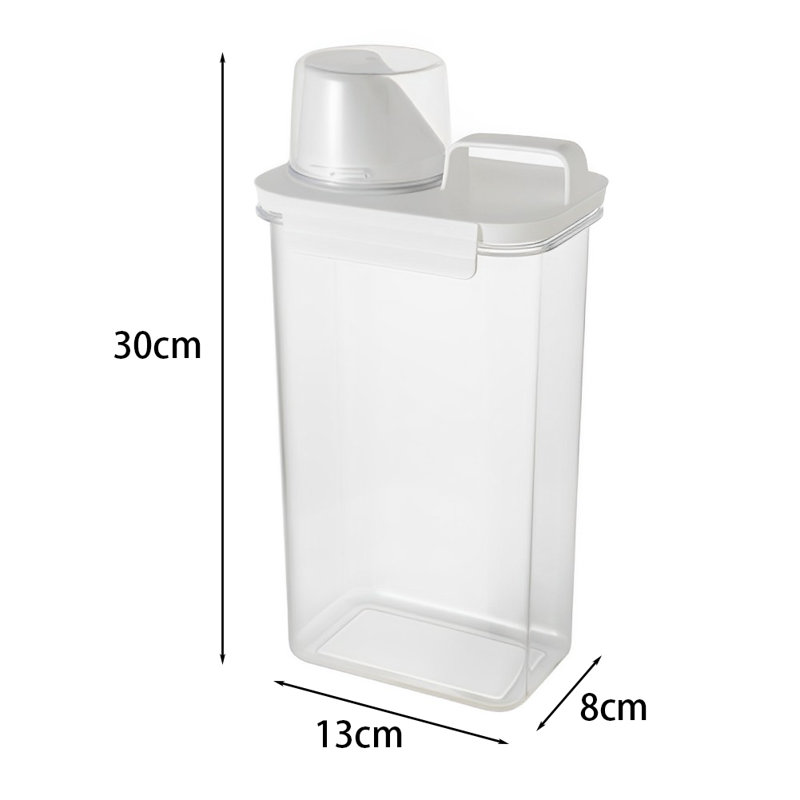 2300ml Food Storage Container