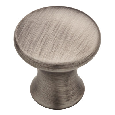 (Paquet de 5) Bouton héritage argenté 1-1 / 8 po North Hampton