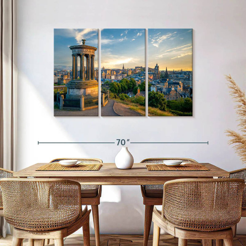 Lilie Edinburgh de Calton Hill, H 14 po x l 23 po