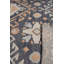 Tapis noir en laine noué à la main polyvalent Oushak-1825100186