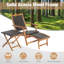 135cm Long Chaise Lounge Set