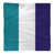 Teal/White/Dark Purple