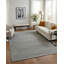 Rudra Geometric Area Rug in Light Gray/Black-1938155263