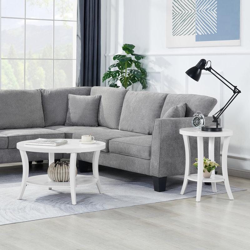 Table basse Dinh, Blanc