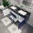 Castin 60" Wall-Mounted Double Bathroom Vanity Set-1322577342