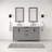 Elizabeth 60" Carrara Marble Countertop Bath Vanity-93659100