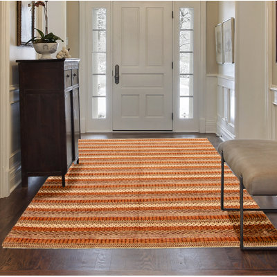 Tapis intérieur en laine/ivoire 8 pi 10 po x 12 pi en laine à main one-of-kind-noué la 2010 Afeez