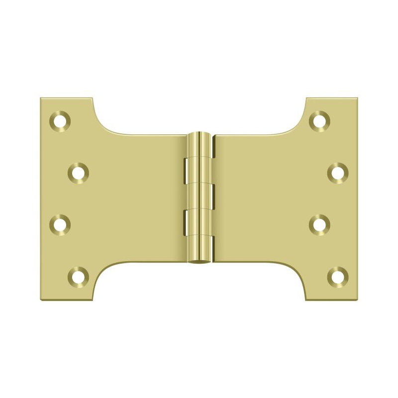 102'' x 102'' Butt Bearing Hinge, Polished Brass