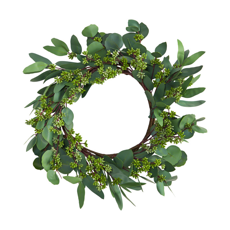 Faux Polyester 22'' Wreath