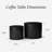 Maven Lane Austin Round Wood Nesting Coffee Tables with Storage-113357051
