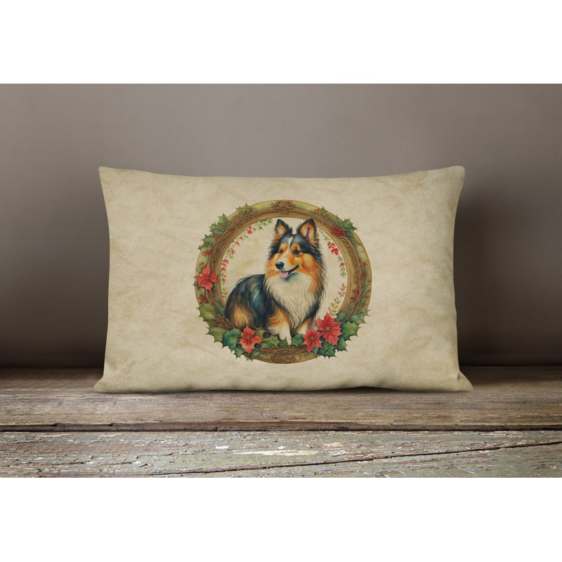 Coussin Christmas, 12 po x 16 po, Rectangulaire