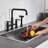Clihome Kitchen Faucet with Side Spray-79486351